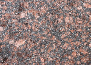 Mauerabdeckung Granit Tan Brown, flach
